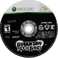 Green Day: Rock Band Xbox 360 US box art